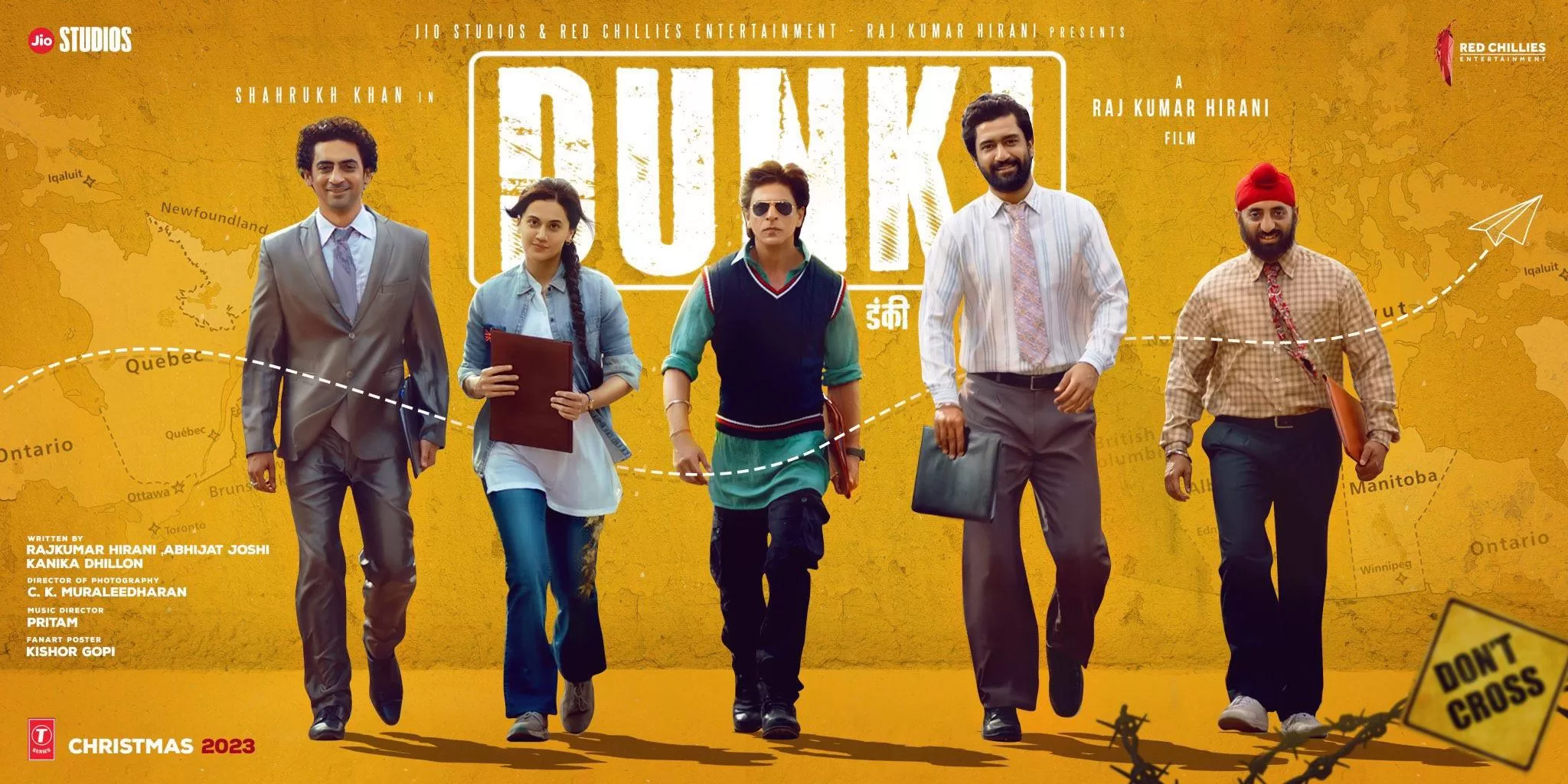 Movie Review: “Dunki” – A Cinematic Journey with Heart and Humor